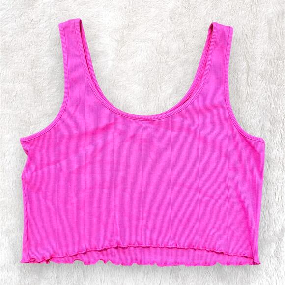 Roxy Good Keepsake Tank Top | NWT | Hot Pink | Size L - Picture 2 of 5